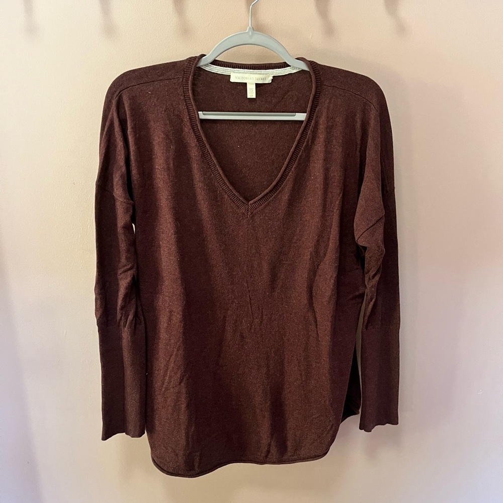 Soft cotton/cashmere tunic sweater